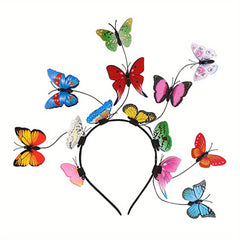 Butterfly Headband Halloween Party Cosplay Hair Band Costume Accessories