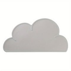 Cloud Style Pet Food Mat Waterproof & Non Slip Silicone Table Mat