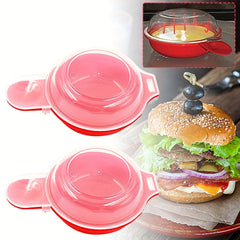 1pc Eggwich Microwave Egg Cooker Cheese Hamburg Omelet Maker