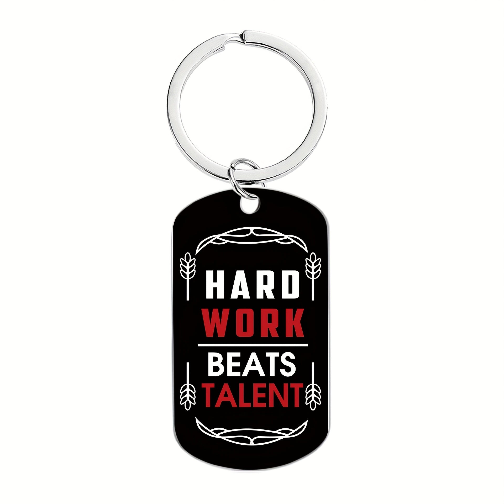 Engraved Metal Key Chain Inspirational Gift for Friends Family Colleagues