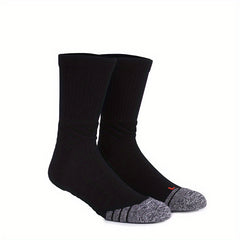 1 Pair Breathable Basketball Socks for Hiking Running Training Climbing
