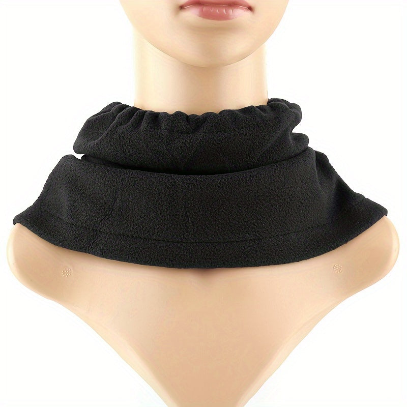Fleece Hood Thicken Thermal Mask Winter Bike Motorcycle Riding Hood Collar