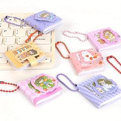 2pcs Mini Handbooks for Elementary School Students with Buckle