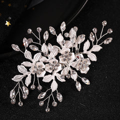 Golden Flower Hairclip Bridal Hairpin Wedding Hair Ornament