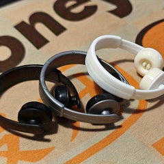 Wireless Headphones & Earbud Accessories for Dollhouses - Adjustable Headband
