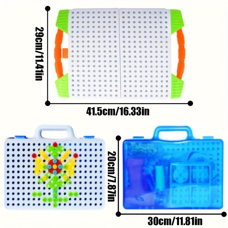 Kids' Playhouse DIY Screwdriver Toolbox Toy
