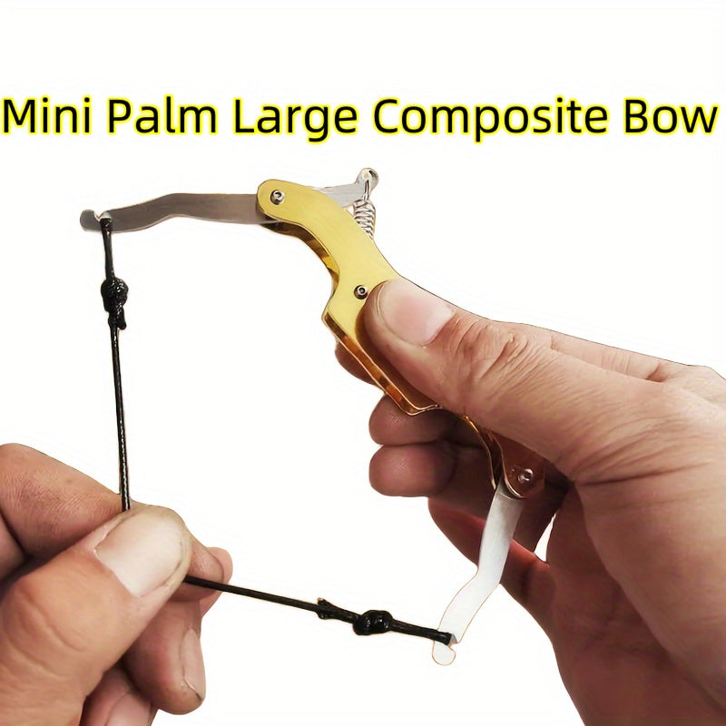 Mini Stainless Steel Bow Decompression Toy