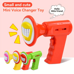 Mini Kids Voice Changer Toy 6 Sound Effects Megaphone Trick Joke T