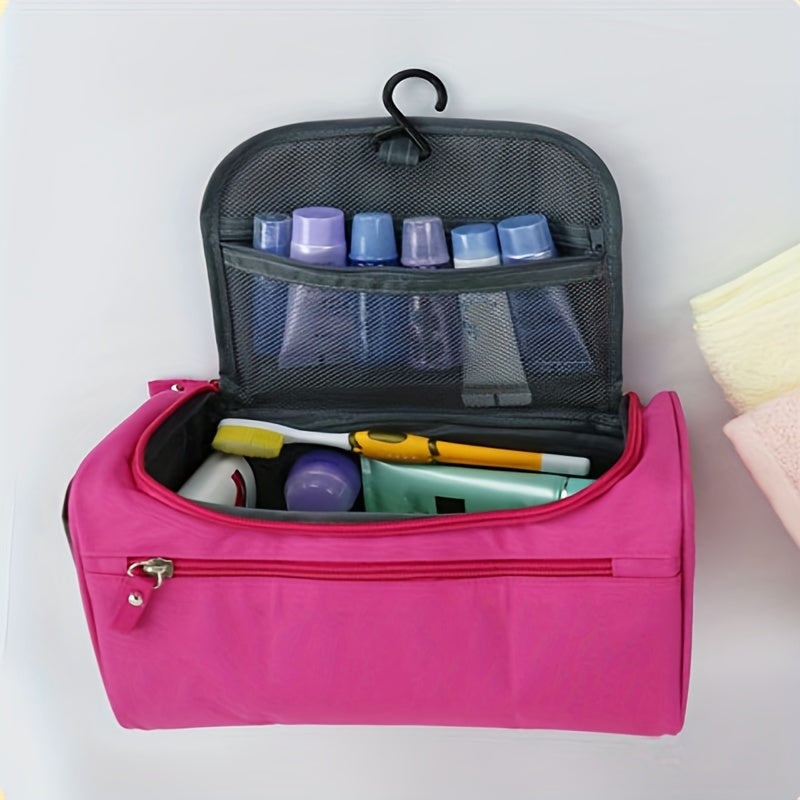Double Zipper Cloth Storage Bag Portable Handle Mesh Packing Bag