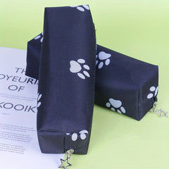 Large Capacity Paw Pencil Case for Students