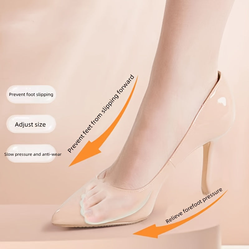 Women's High Heel Sandals Silica Gel Forefoot Pad