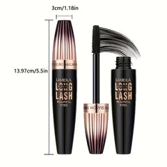 Waterproof 4D Mascara Thick Lengthening Smudge Proof Volumizing Long Lasting