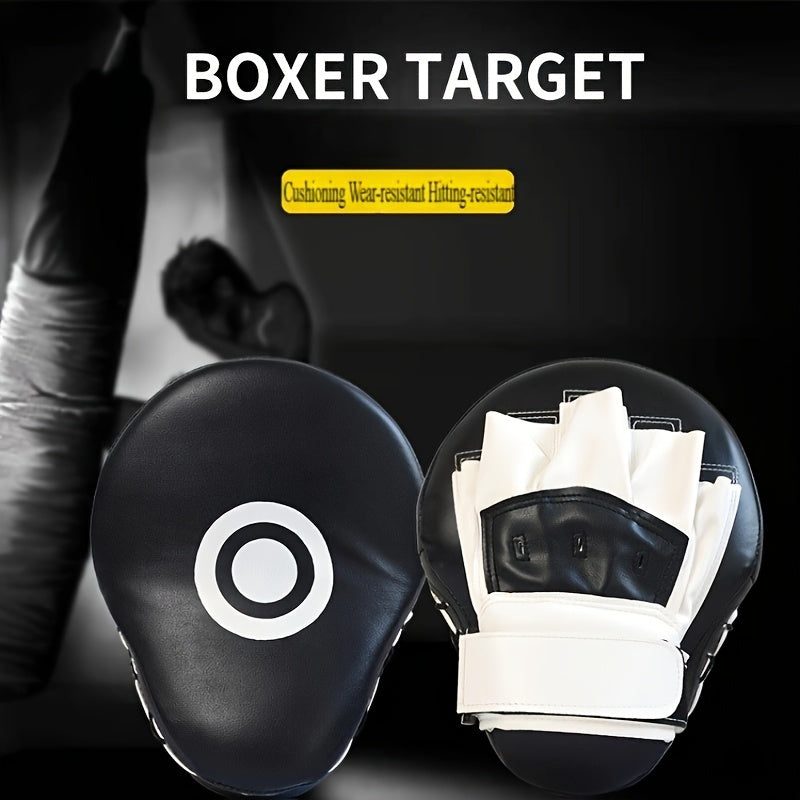 PU Leather Arc Hand Target for Taekwondo Punching Training