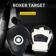 PU Leather Arc Hand Target for Taekwondo Punching Training