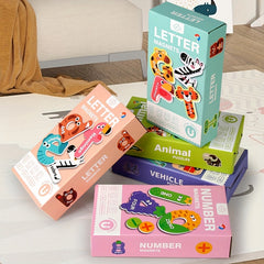 Magnetic Sticker Cognitive Toy Early Education Puzzle