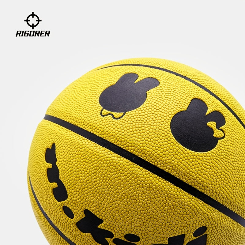 RIGORER No 7 Basketball Wear resistant Non slip Rubber Street Basketball Ball