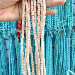 90pcs Turquoise Cube Beads DIY Jewelry Making Necklace & Bracelet