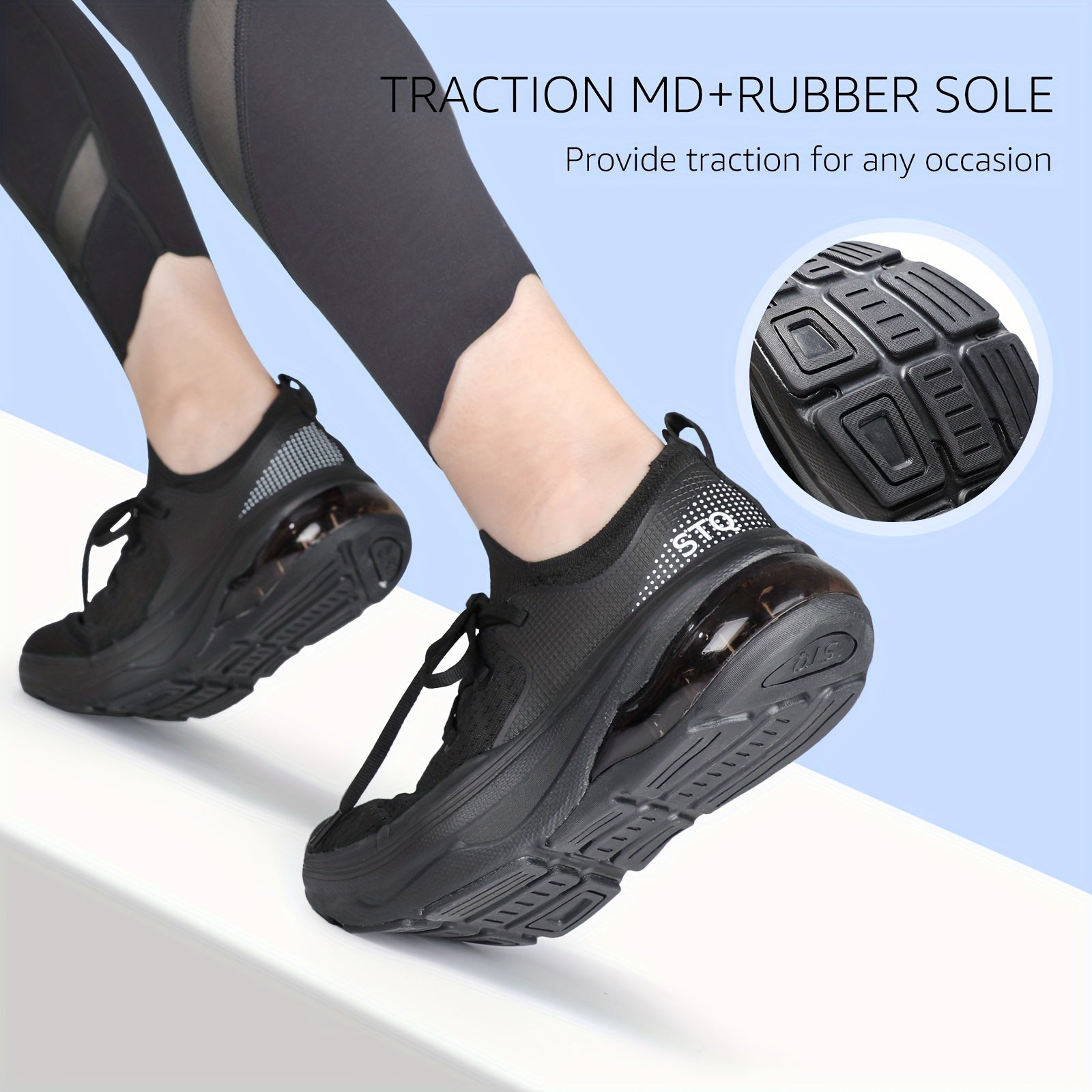 Women's Slip On Air Cushion Running Shoes