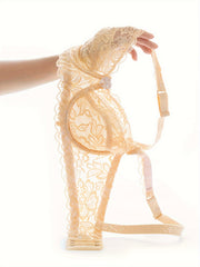 Lace Push Up Bra Comfy & Breathable Women's Lingerie