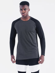 Men's Long Sleeve Sport Sweatshirt Quick Drying T shirt Gym Running