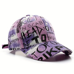 Street Personality Graffiti Hip Hop Baseball Cap Men's Peaked Cap