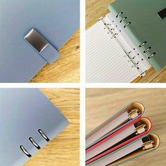 Personalized A5PU Leather Notebook Customized Name Glossy Surface