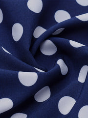 Women's Dot Print Maxi Skirt