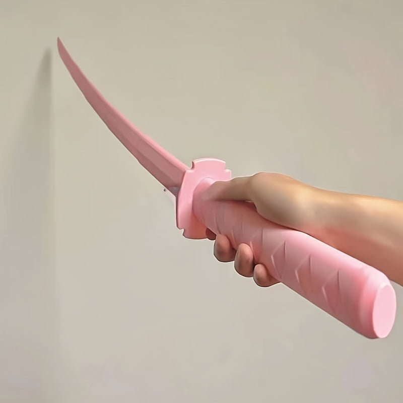3D Printed Telescopic Sword Toy, Foldable Decompression Samurai Sword