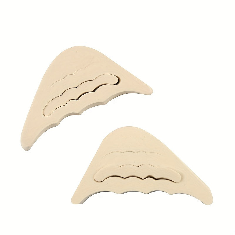 Women's High Heeled Shoes Toe Plug Half Size Pad Magic Pads