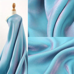 Gradient Satin Fabric Precut for DIY Chinese Costume Doll Clothing