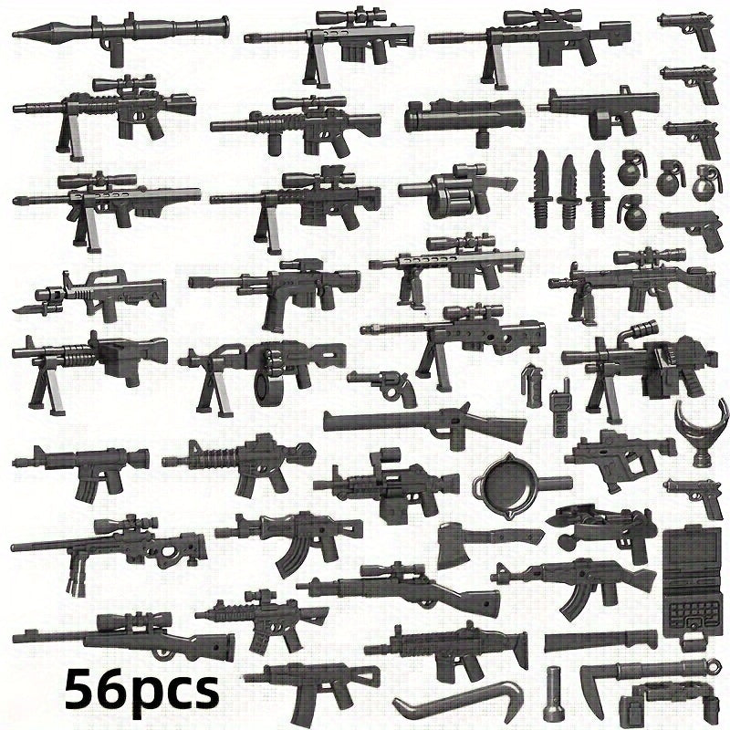 Military Building Blocks Toys DIY Parts Classic Toy Birthday Gift