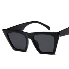 Vintage Oversized Cat Eye Y2K Gradient Sunglasses Women