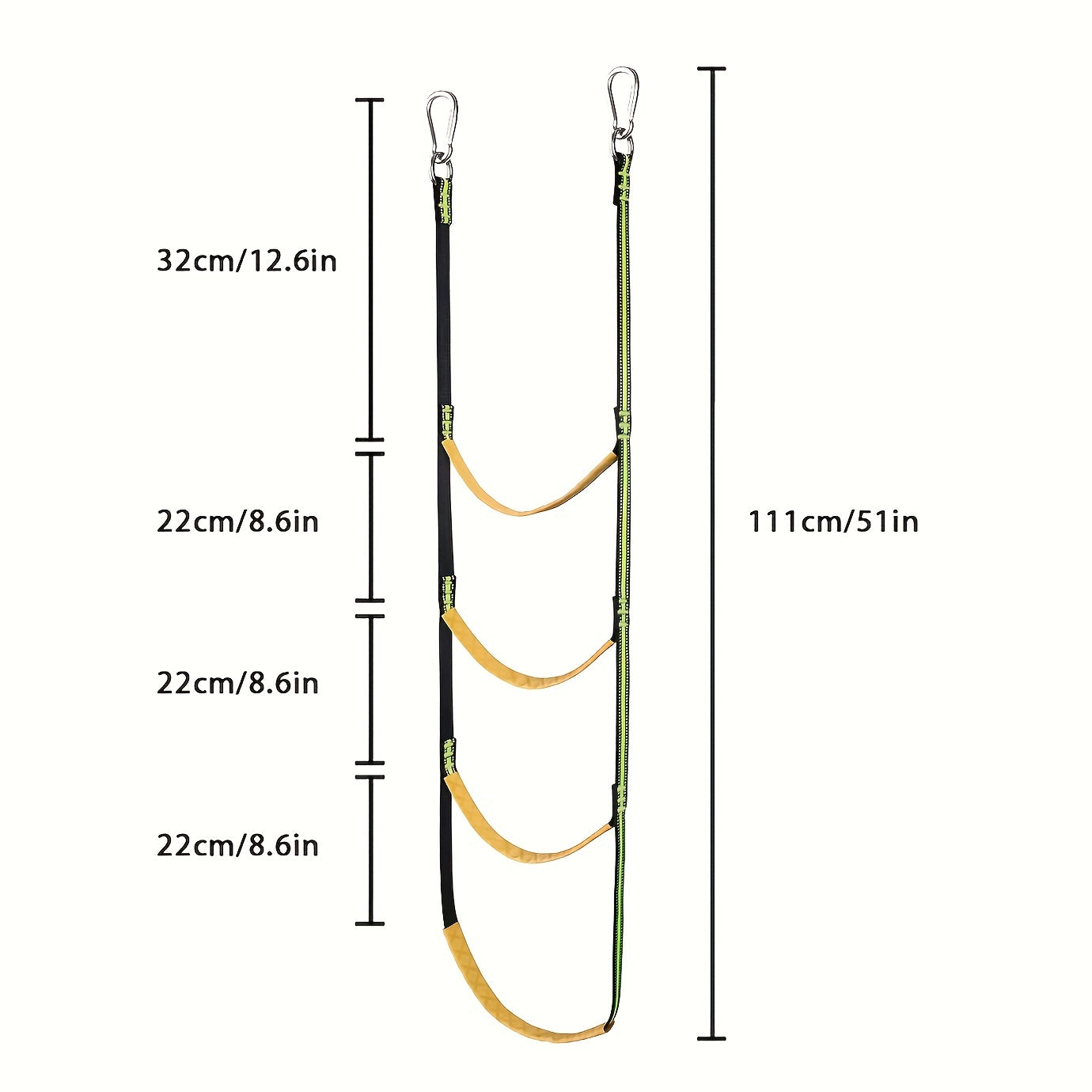Boat Rope Ladder Extension for Kayak Canoe Sailboat