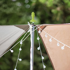 4pcs Camping Canopy Pole Anti-lightning Cap Outdoor Tent Protection