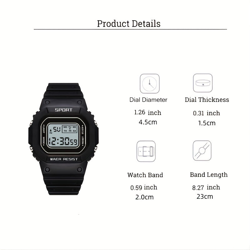 UnicornWatch For Teen Girls School Students Waterproof Sports Watch