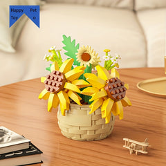DIY Eternal Flower Puzzle Preserved Flowers in Various Colors