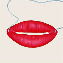 2pcs Pink Lips Funny Novelty Prank Accessories for Adults Party