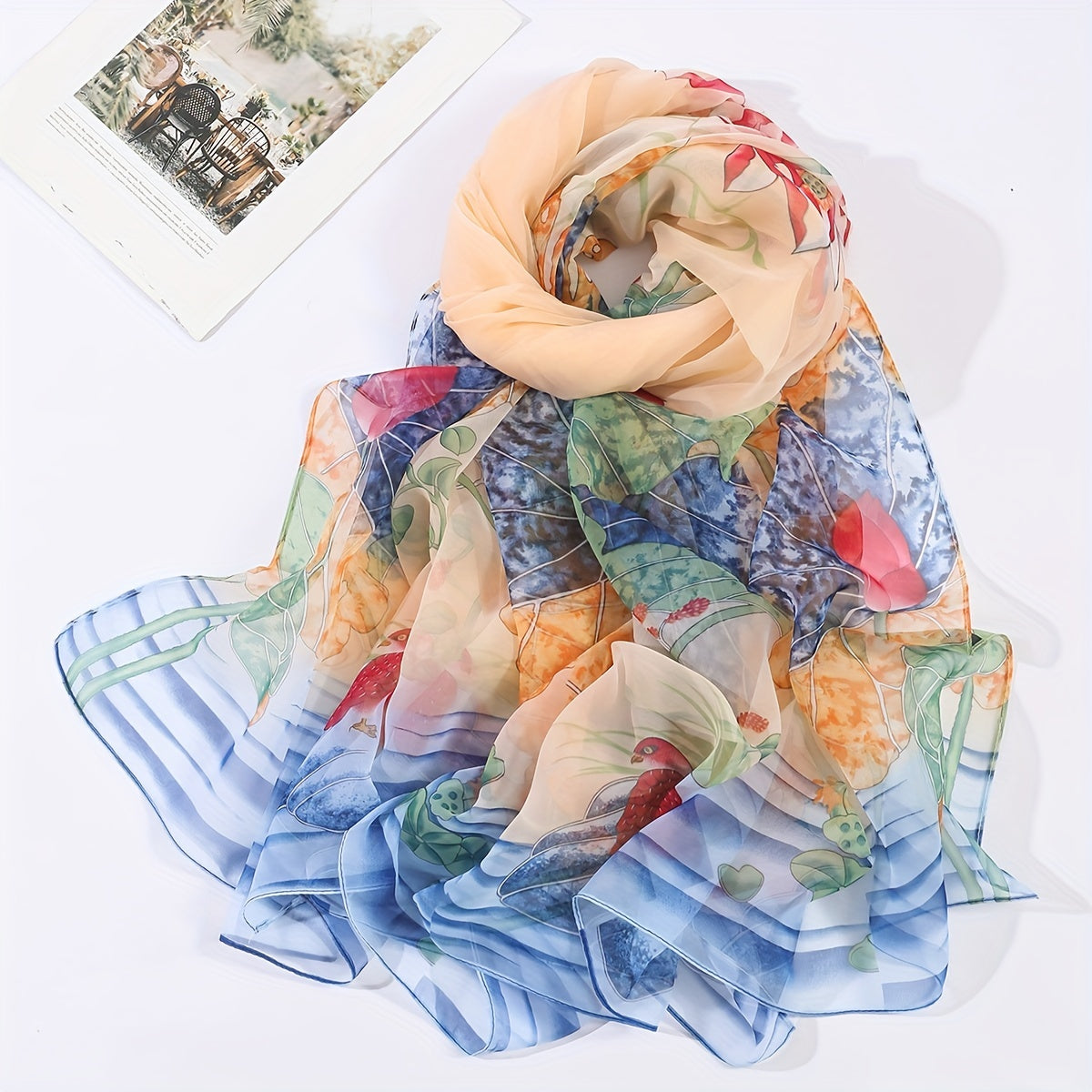 Breathable Polyester Scarf for Women