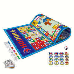Monopoly Game Pad Crawling Pad Flying Chess Mat Baby Waterproof