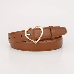 3D Single Love Girl's Belt, Versatile & Decorative
