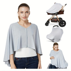 Breathable Nursing Cover with Rigid Hoop, Mother Nursing Apron