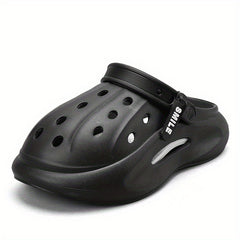 Men's Comfortable Platform Clogs Non Slip Garden Shoes Summer Sandals