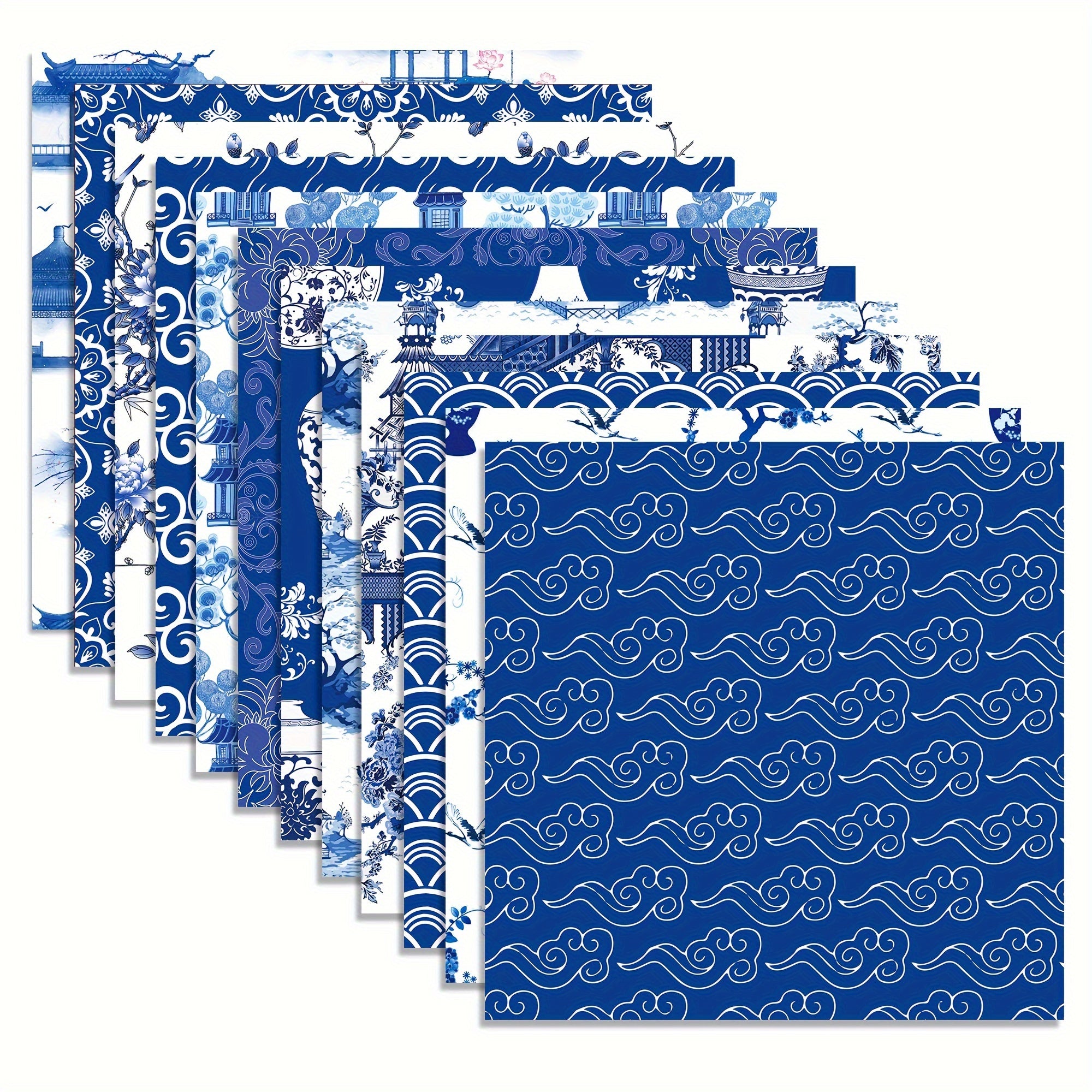 Chinoiserie Pattern Paper Scrapbook Specialty Paper Collection