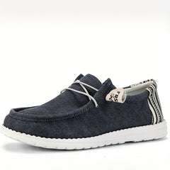 Men's Lightweight Loafer Shoes with Shoelaces