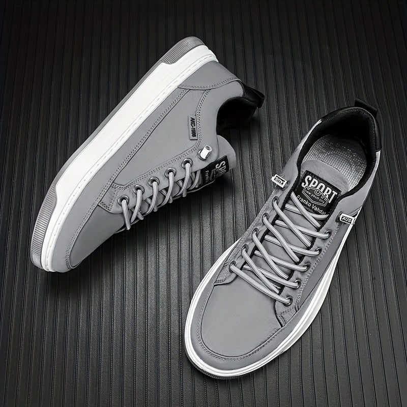 Men's Canvas Lace-up Sneakers Casual Shoes Breathable