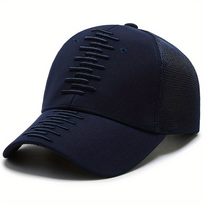 Adjustable Mesh Baseball Cap Outdoor Sun Visor