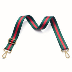 Colorblock Bag Strap Adjustable Shoulder Crossbody Strap
