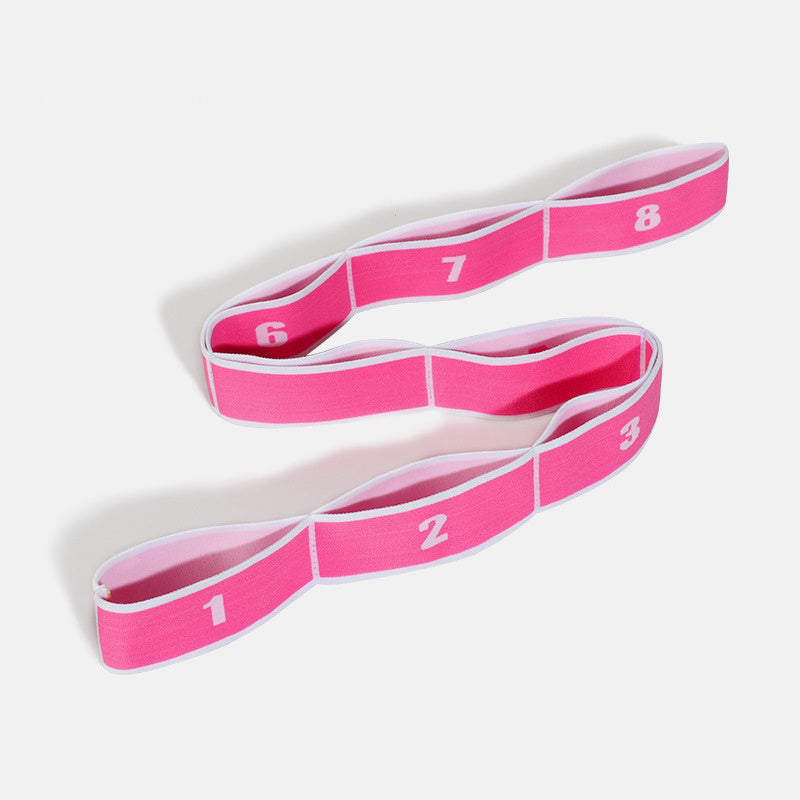 Elastic Yoga Strap for Flexibility and Strength Training
