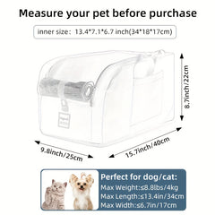 Dog Cat Booster Seat Portable Car Seat Travel Bed
