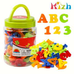 Kizh Magnetic Alphabet & Number Set Colorful Fridge Magnets